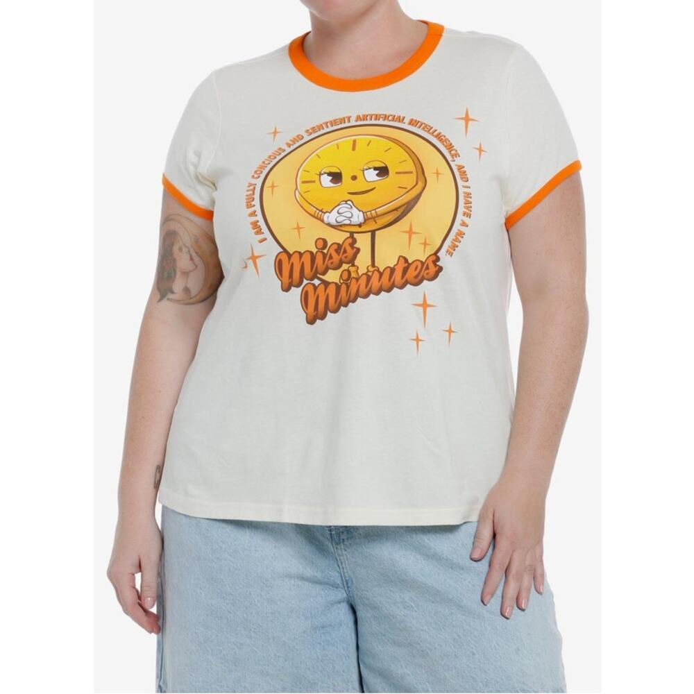 Marvel Studios Loki Miss Minutes Plus Size T-Shirt Size 5 5X NWT New
